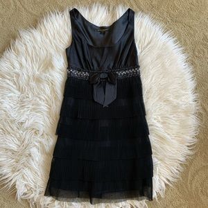 Betsey Johnson black evening dress